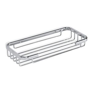 Tatay Krom Rectangular Stainless Steel Soap Dish Chrome Tatay Krom Rectangular Stainless Steel Soap Dish Chrome